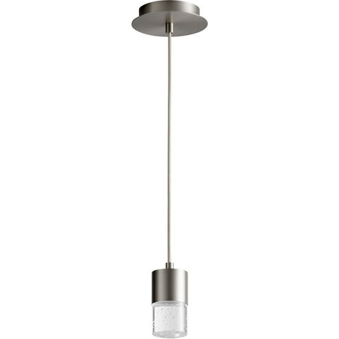 Spirit LED 3 inch Satin Nickel Pendant Ceiling Light