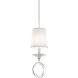 Emilea 1 Light 6 inch Antique Silver Mini Pendant Ceiling Light