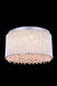 Influx 10 Light 16 inch Chrome Flush Mount Ceiling Light