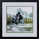 Landscapes Collection Green Framed Art