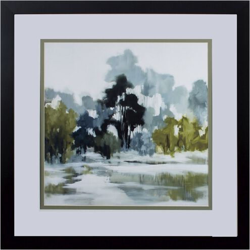 Landscapes Collection Green Framed Art