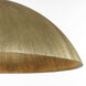 Kelly Wearstler Utopia LED 18 inch Gild Sculpted Pendant Ceiling Light