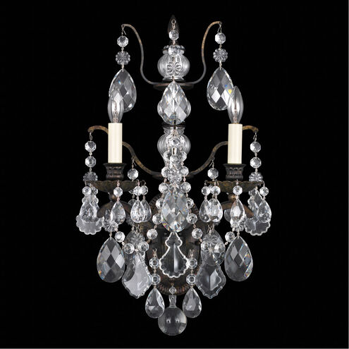 Bordeaux 2 Light 9 inch Heirloom Bronze Wall Sconce Wall Light in Heritage