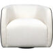 Colsum Cream and Black Accent Chair