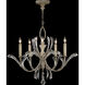 Beveled Arcs 5 Light 36 inch Silver Chandelier Ceiling Light