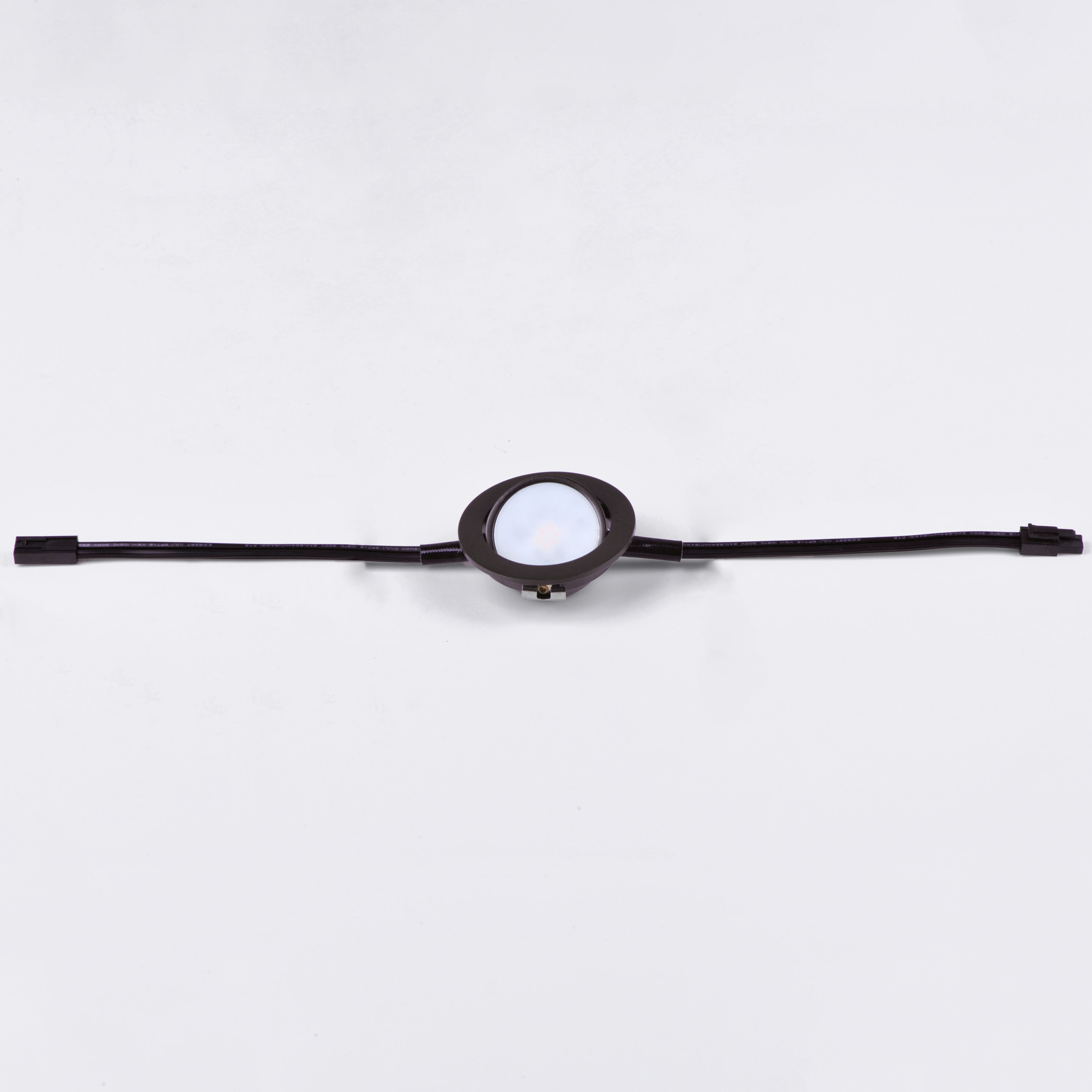 CounterMax MX-LD-AC 120 LED 2.75 inch Anodized Bronze Under Cabinet Disc