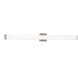 Tad LED 48.5 inch Satin Nickel Vanity Light Wall Light
