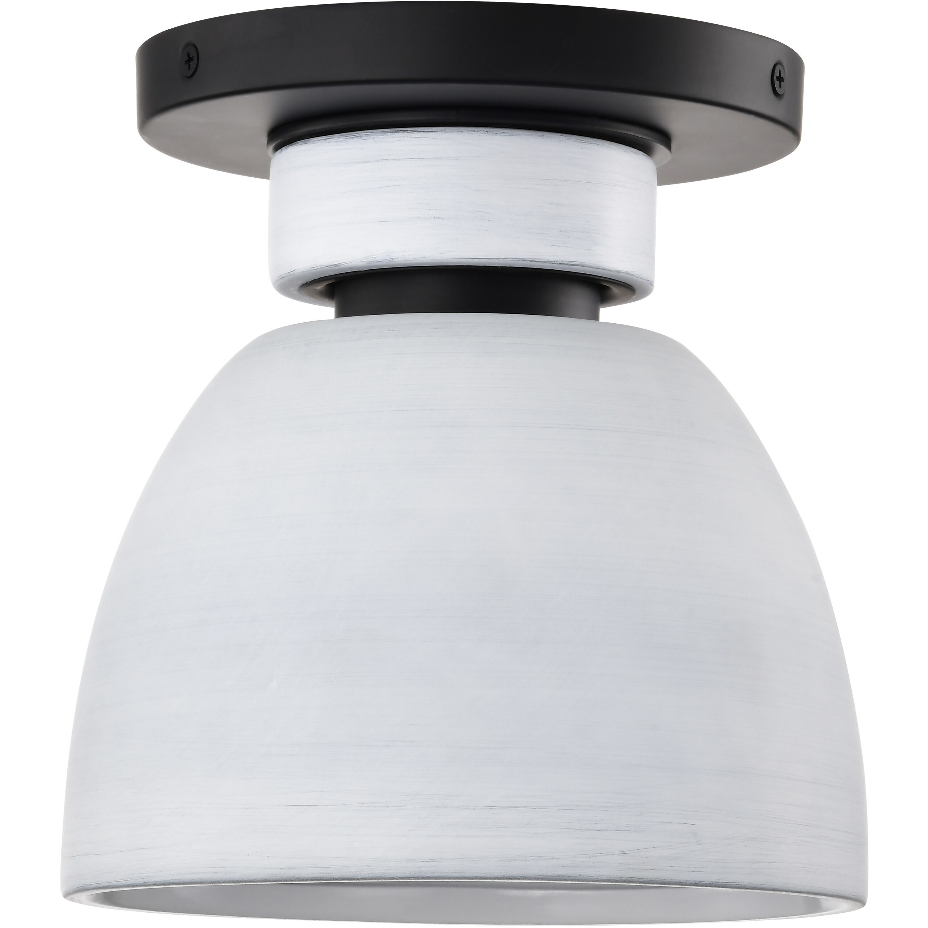 Collins 7.5 inch Matte Black Flush Mount Ceiling Light