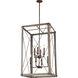 Sean Lavin Thornwood 8 Light 23.13 inch Washed Pine Pendant Ceiling Light