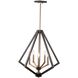 Breezy Point 5 Light 25 inch Bronze Candle Chandelier Ceiling Light