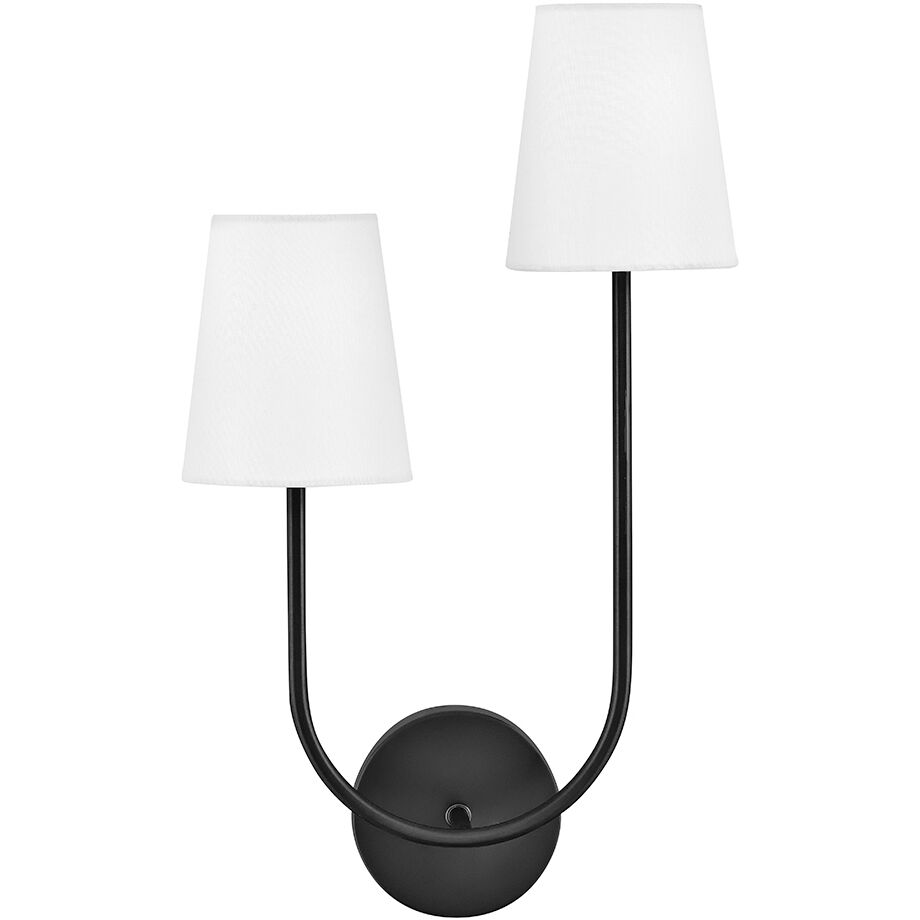 Cora Sconce Wall Light in Black