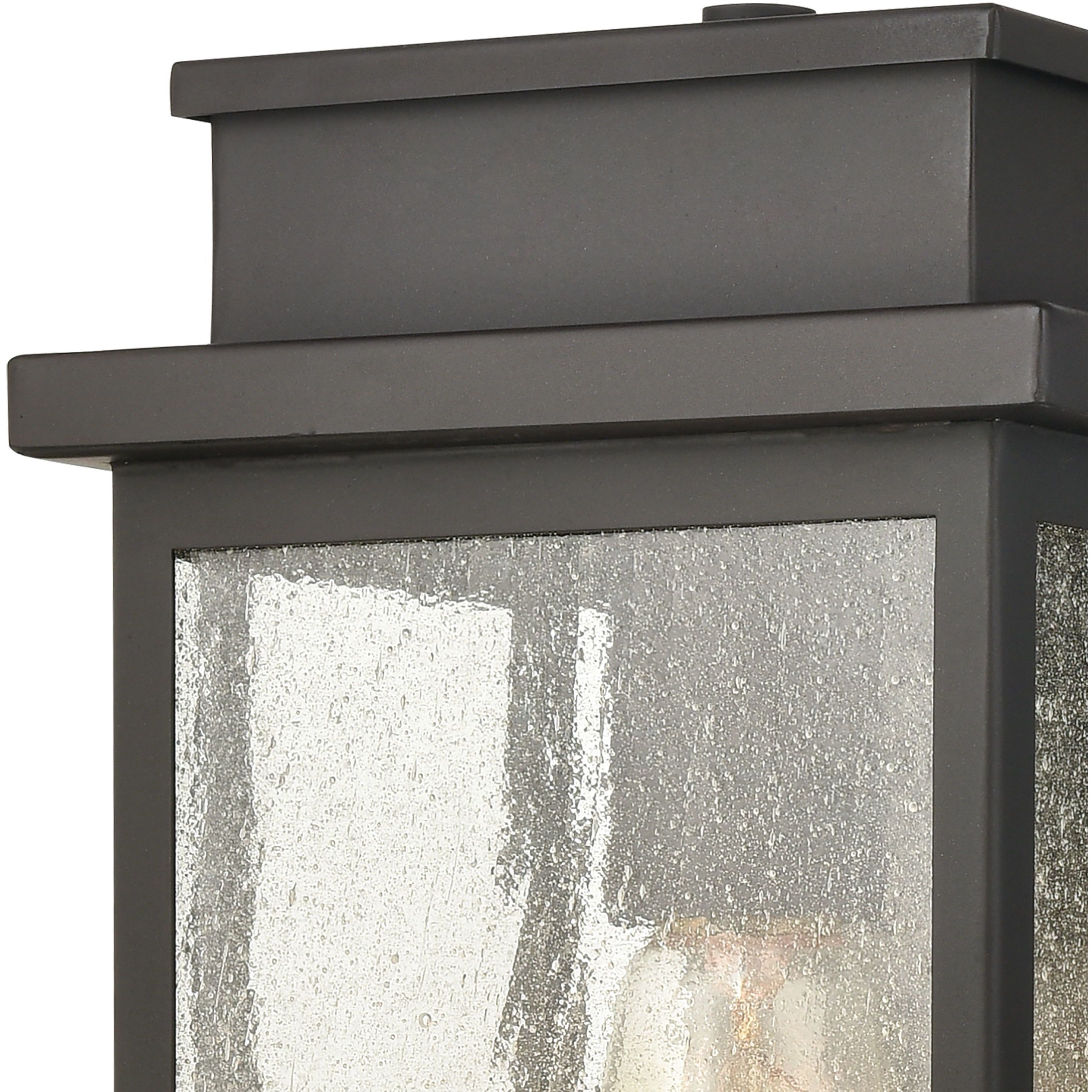 Braddock 1 Light 13 inch Architectural Bronze Outdoor Wall Sconce