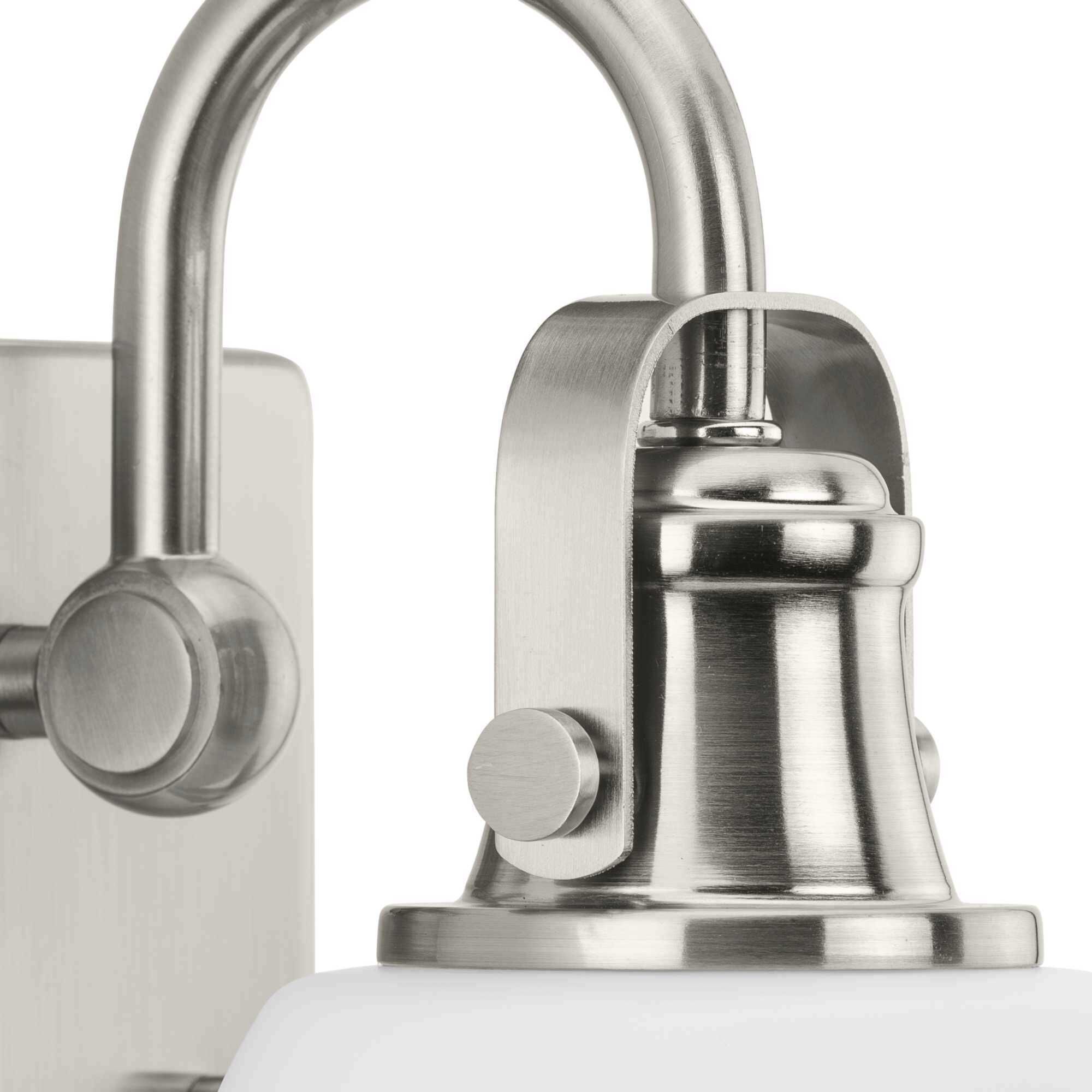 Preston 1 Light 7.5 inch Brushed Nickel Bath Light Wall Light