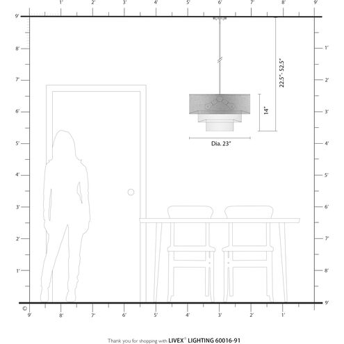 Brookmeade 4 Light 23 inch Brushed Nickel Pendant Chandelier Ceiling Light