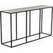 Convention 60 X 15 inch Matte Black Sofa Table