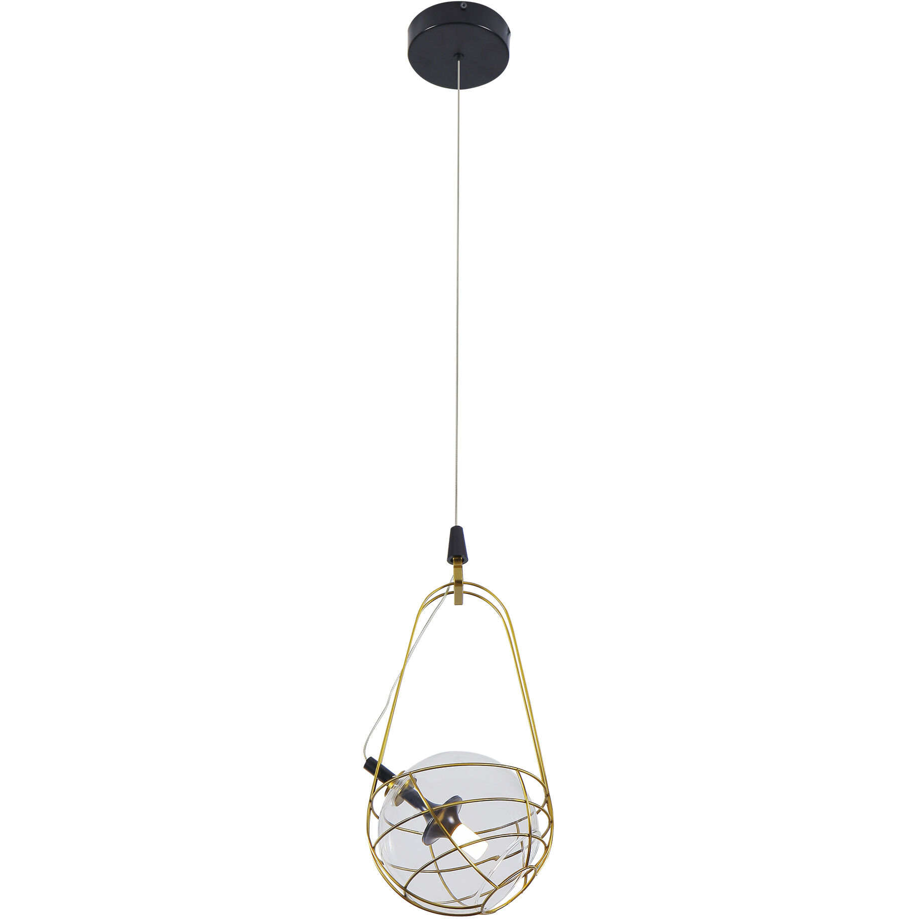 Artisan Collection/FIRENZE Series 7.25 inch Antique Brass Pendant Ceiling Light