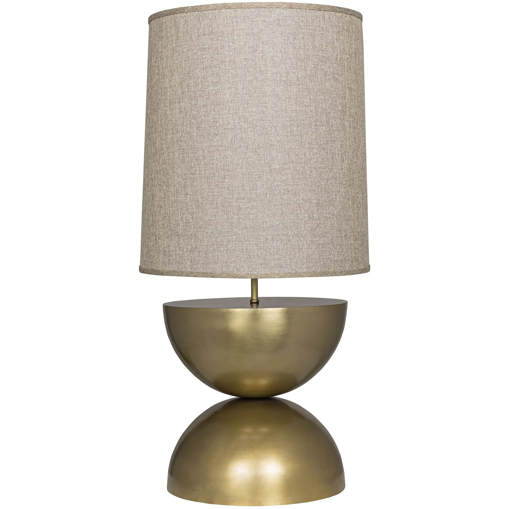 Pulan 34.5 inch 60.00 watt Antique Brass Table Lamp Portable Light