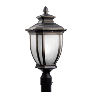 Salisbury 1 Light 22 inch Rubbed Bronze Outdoor Post Lantern