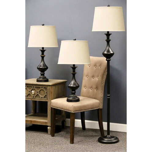 Signature 31 inch 150 watt Bronze Floor and Table Lamp Portable Light