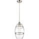 Ballston Vaz 1 Light 8 inch Brushed Satin Nickel Cord Hung Mini Pendant Ceiling Light