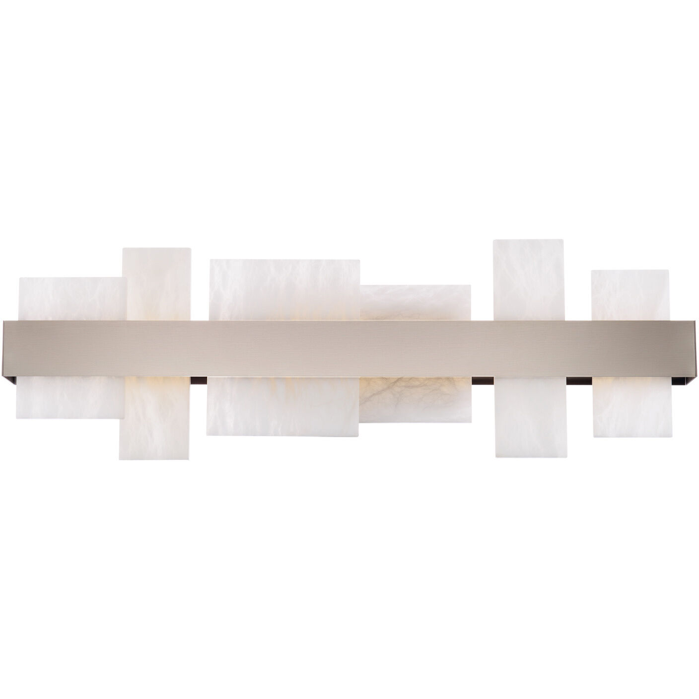 Modern Forms WS 68127 BN Acropolis 1 Light 27 inch Brushed Nickel