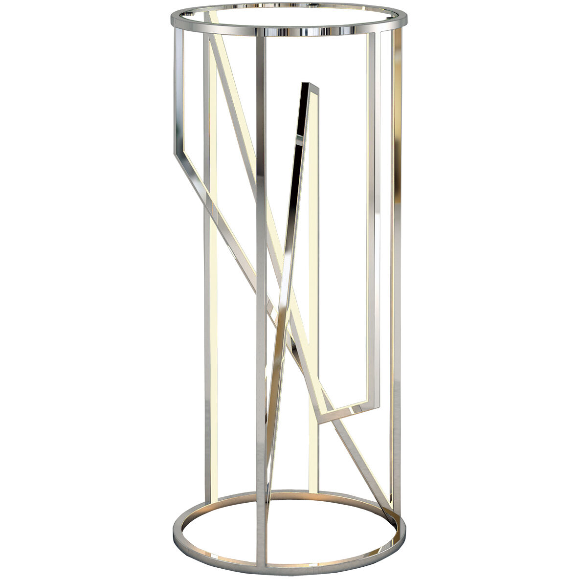 Trapezoid Accent Table