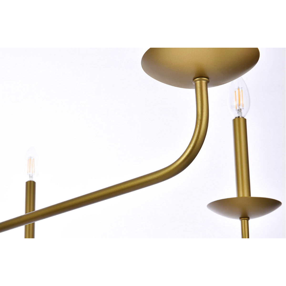 Cohen 6 Light 42 inch Brass Pendant Ceiling Light