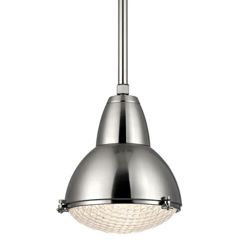 Belmont 1 Light 15.25 inch Satin Nickel Pendant Ceiling Light