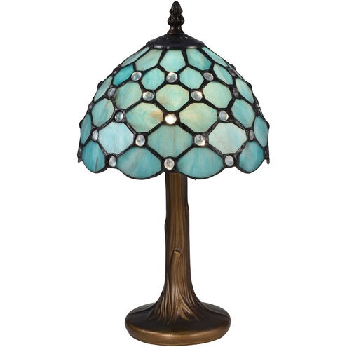 Evelyn 15 inch 60.00 watt Antique Bronze Table Lamp Portable Light