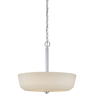 Willow 4 Light 18 inch Polished Nickel Pendant Ceiling Light