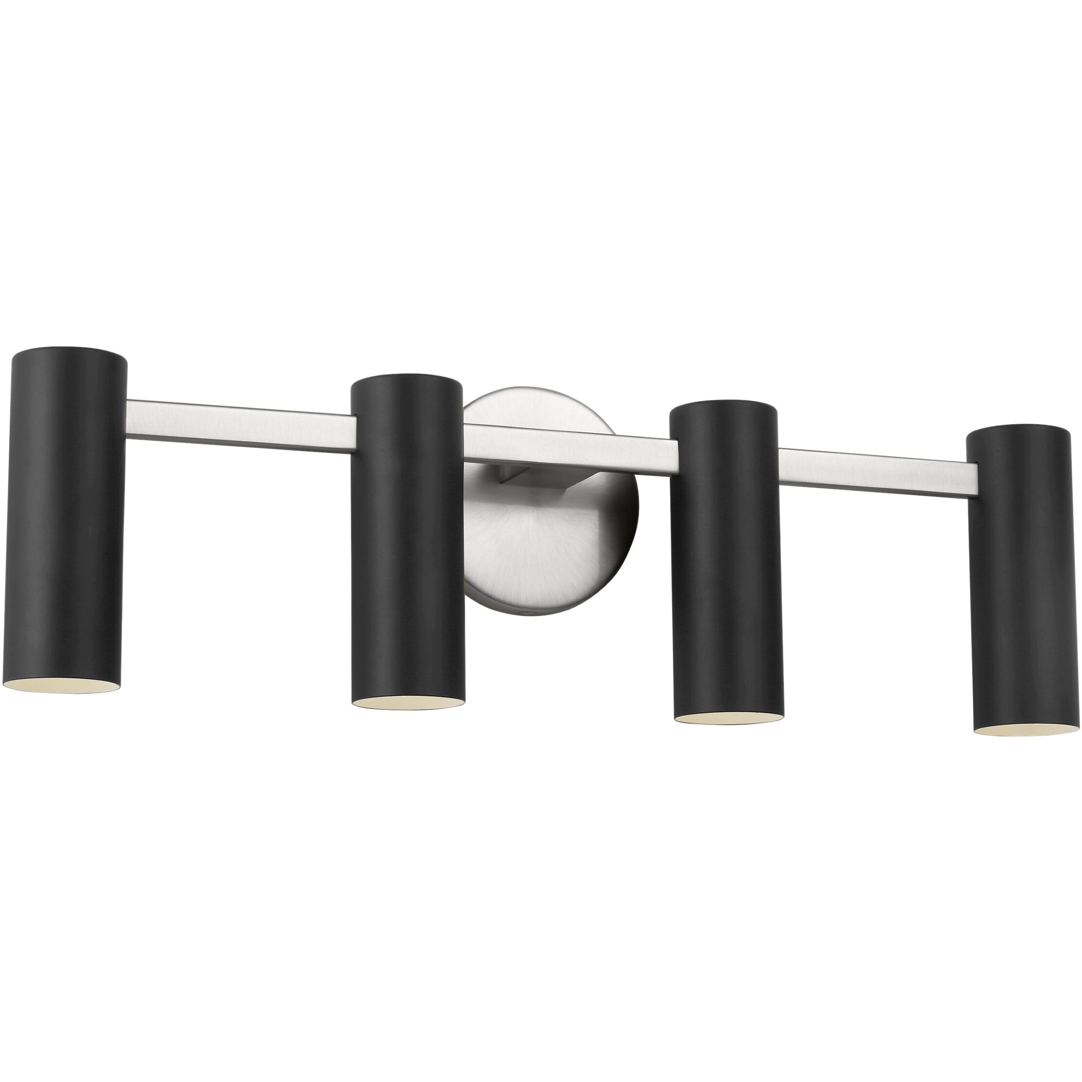 Zentro LED 24 inch Brushed Nickel Vanity Light Wall Light