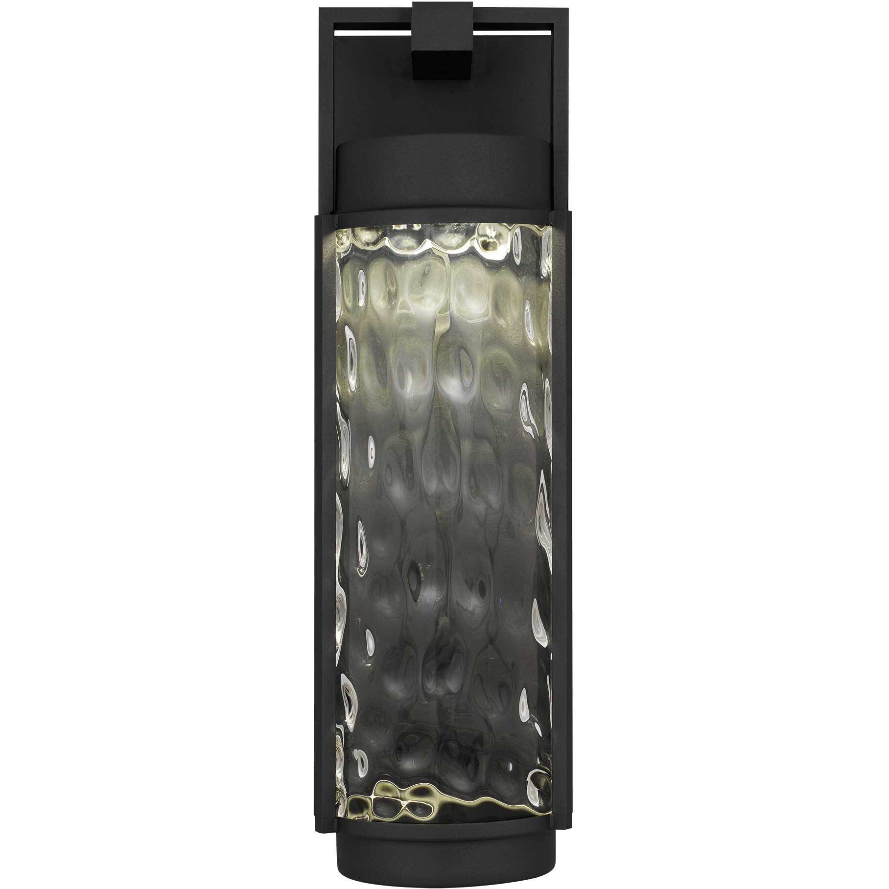 Winston LED 21.75 inch Sand Black Outdoor Wall Sconce