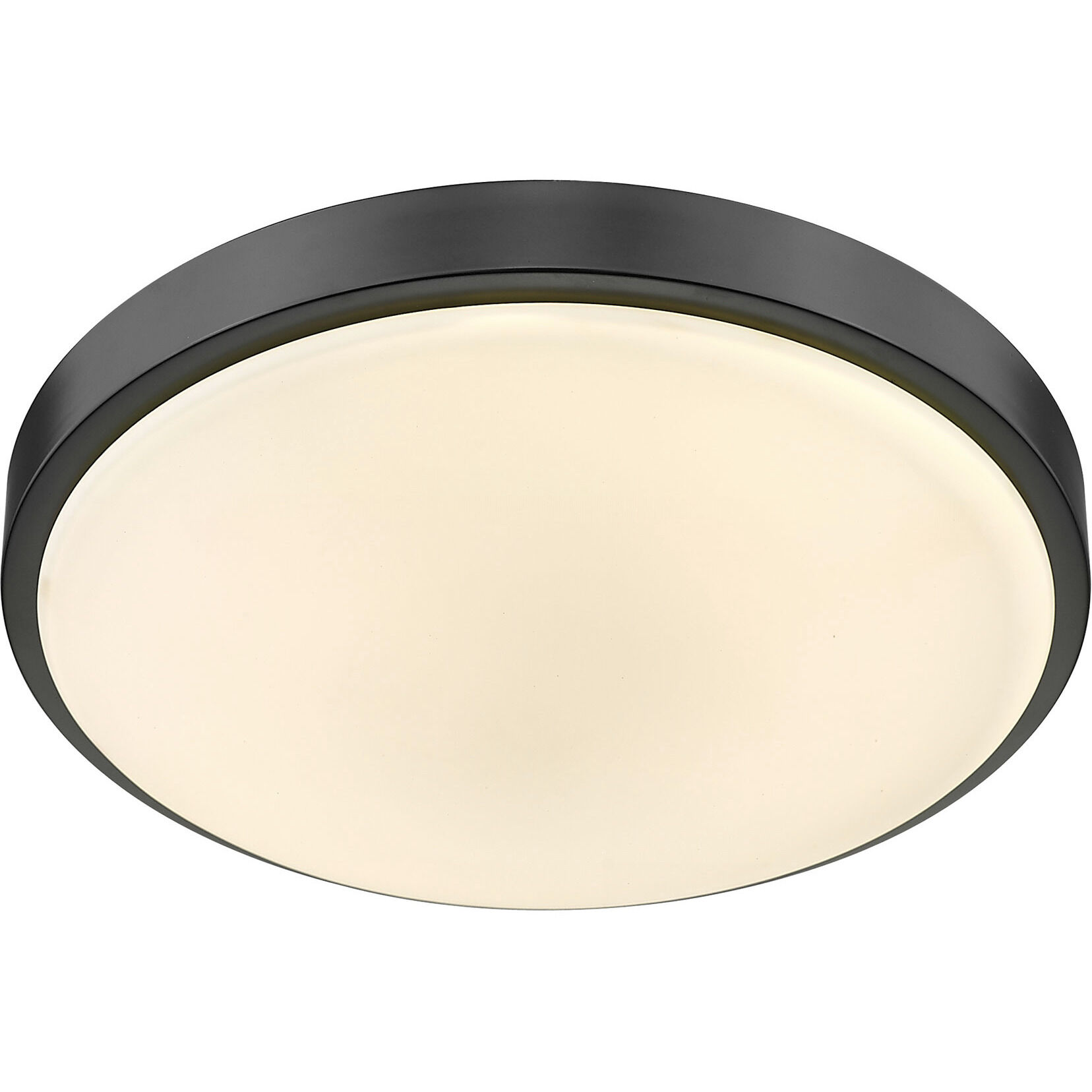 Gabi LED 12.25 inch Matte Black Flush Mount Ceiling Light