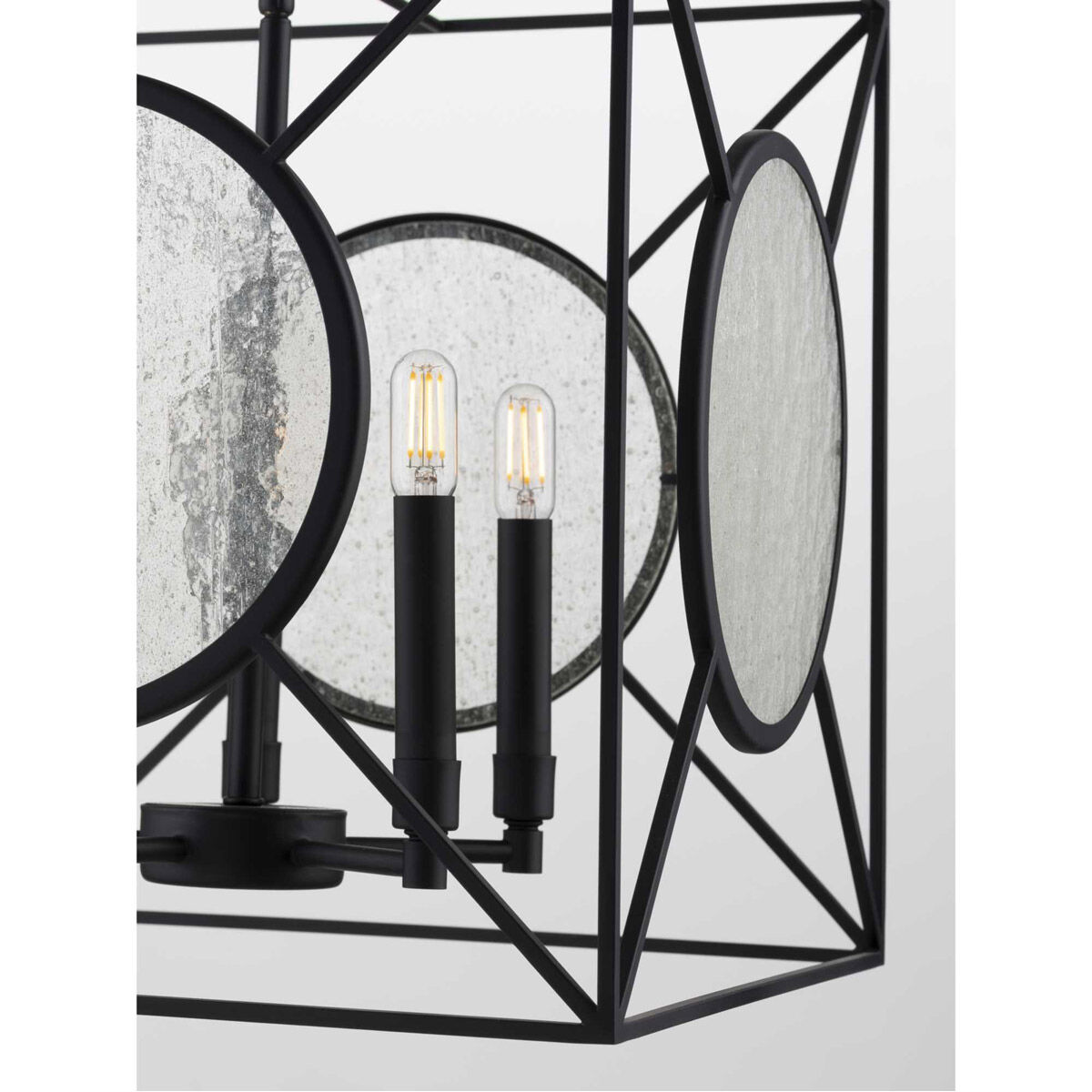 Cumberland 5 Light 16.13 inch Matte Black Pendant Ceiling Light, Design Series