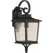 Tillman 1 Light 19 inch Textured Black Outdoor Wall Mount in Textured Matte Black