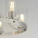 Livingston 6 Light 30 inch Satin Nickel Chandelier Ceiling Light