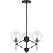 Auresa 3 Light 24 inch Coal Pendant Ceiling Light