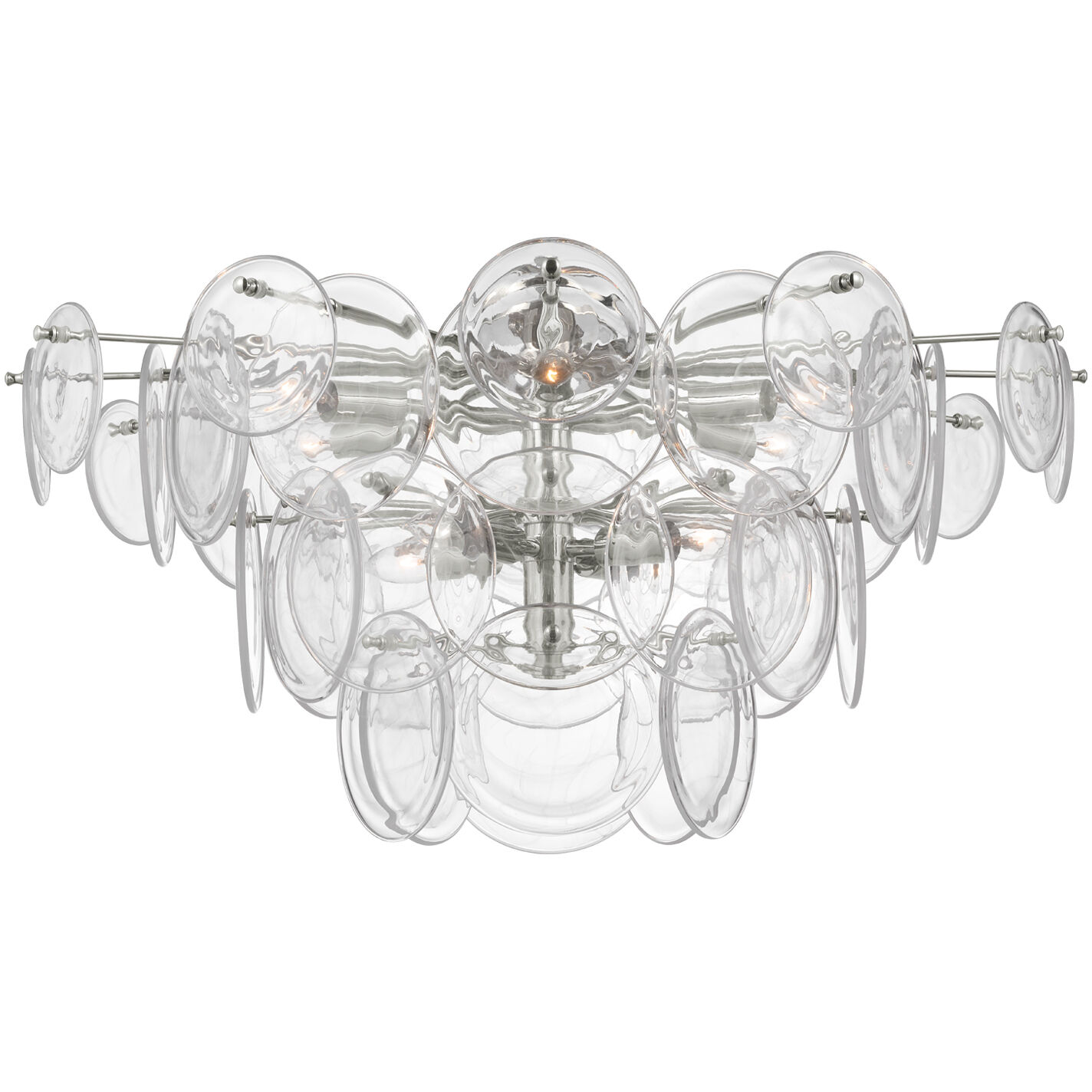 Loire medium 2024 tiered flush mount