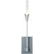 Lilium Sconce Wall Light in Sterling