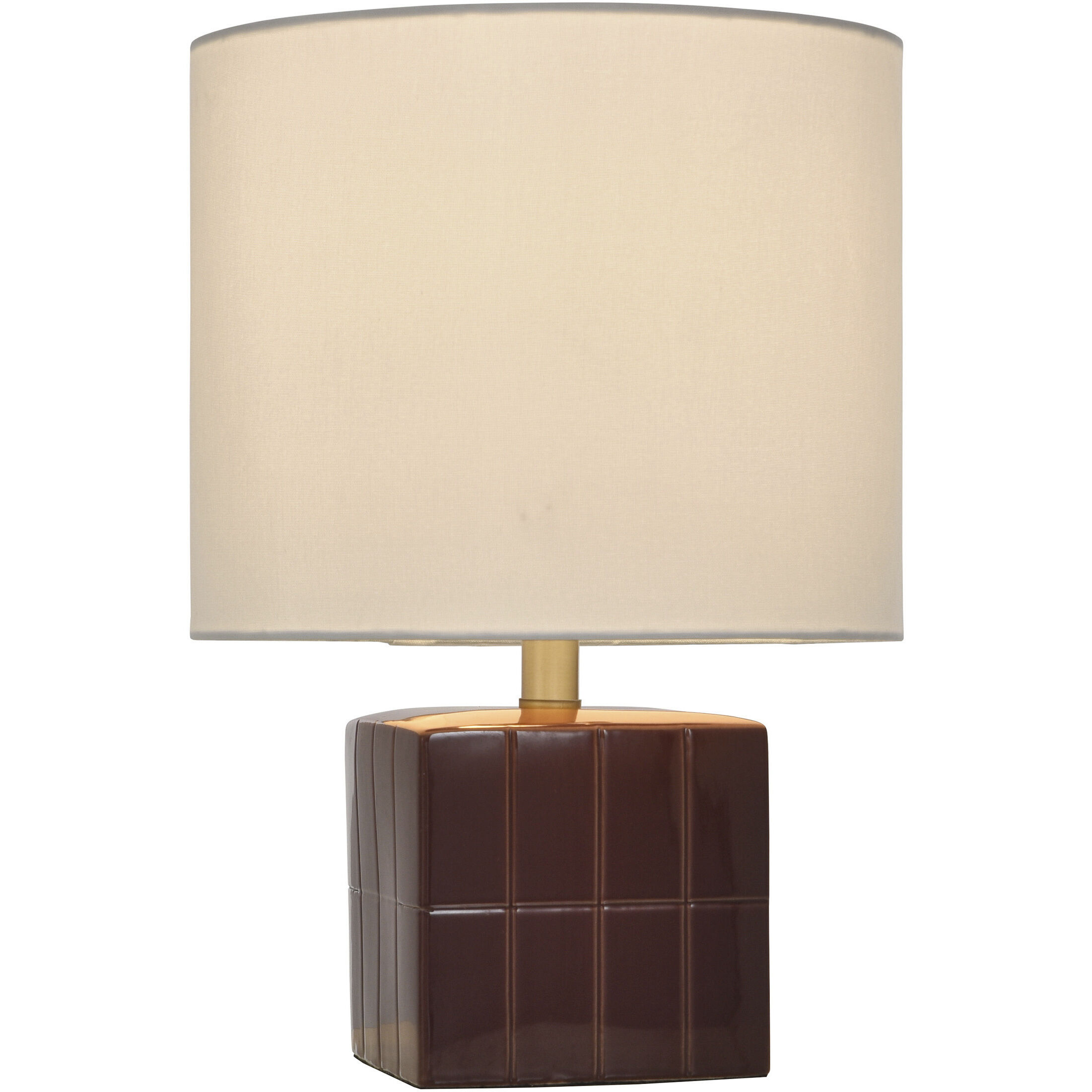 Matilda 18 inch 100 watt Burgundy Table Lamp Portable Light