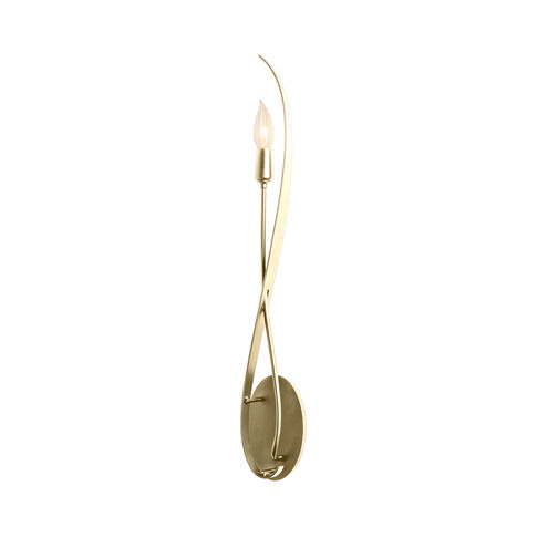 Willow 1 Light 4.4 inch Modern Brass ADA Sconce Wall Light