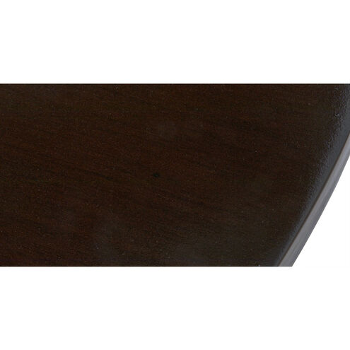 Scheffield 30 X 30 inch Distressed Brown End Table, Round