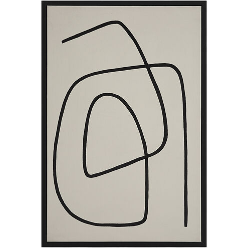 Moreau White/Black Canvas Art, 2 Piece