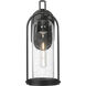 Luxio 1 Light 15.25 inch Powder Coated Black Outdoor Wall Sconce