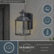 Freeport Textured Black Outdoor Motion Sensor