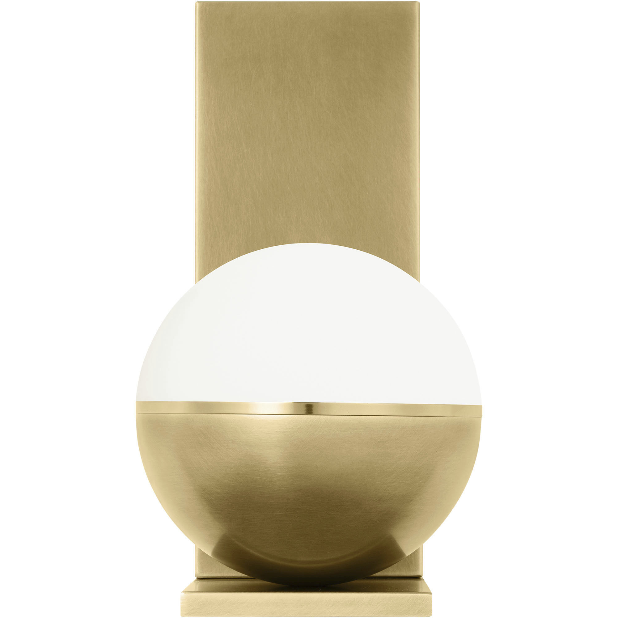Sean Lavin Akova LED Plated Brass Wall Sconce Wall Light