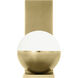 Sean Lavin Akova LED Plated Brass Wall Sconce Wall Light