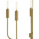 Austen 5 Light 28.25 inch Lacquered Brass Chandelier Ceiling Light