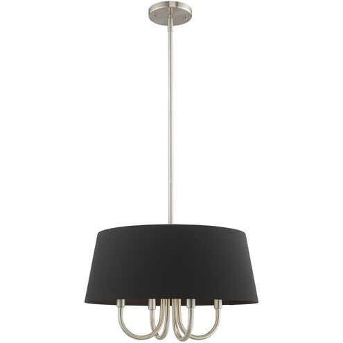 Belclaire 4 Light 18 inch Brushed Nickel Pendant Chandelier Ceiling Light