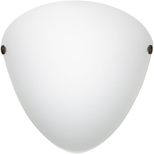 Kailee LED 10 inch Bronze ADA Wall Sconce Wall Light in Opal Matte Glass